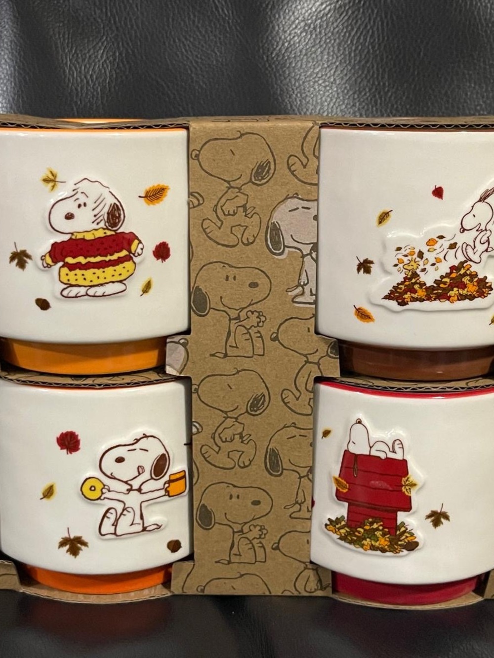 Thanksgiving Rae Dunn Peanuts Ramekins, Set of 4 Rae Dunn Fall Ramekins - Picture 4 of 8